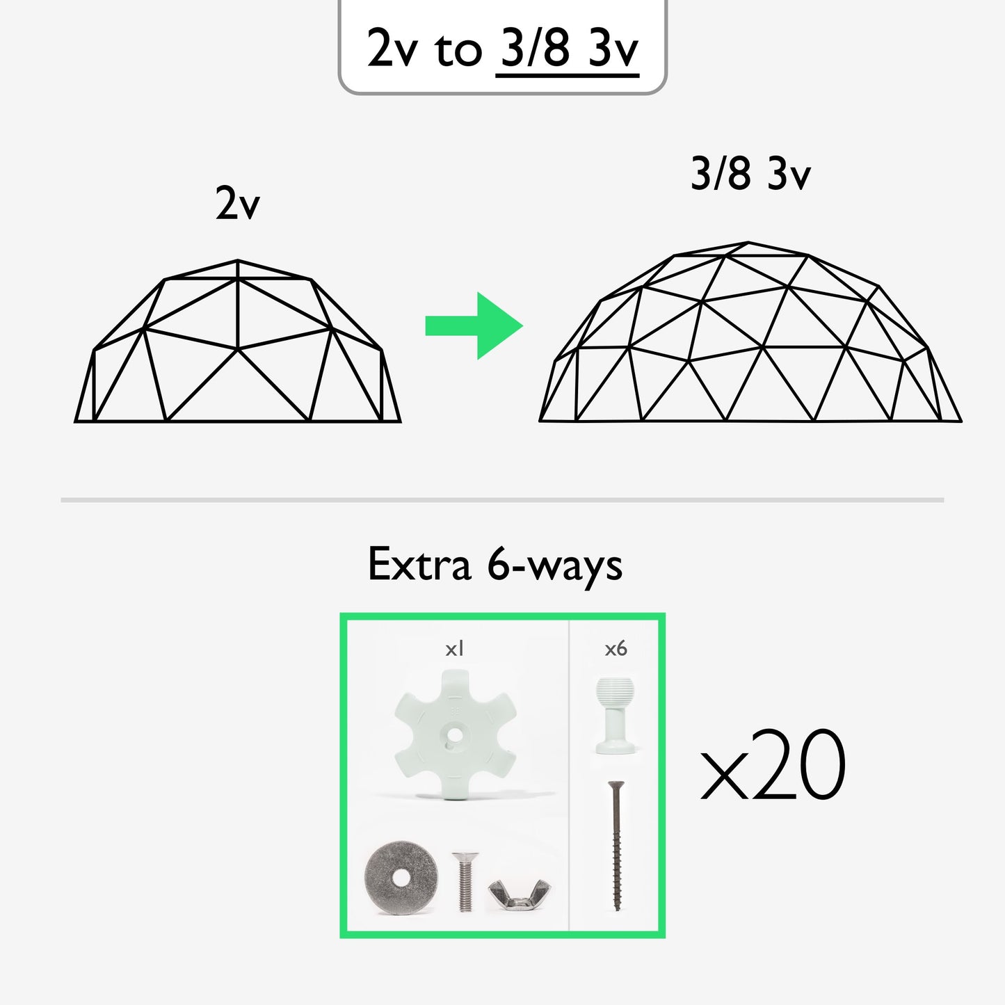 3/8 3v upgrade from 2v
