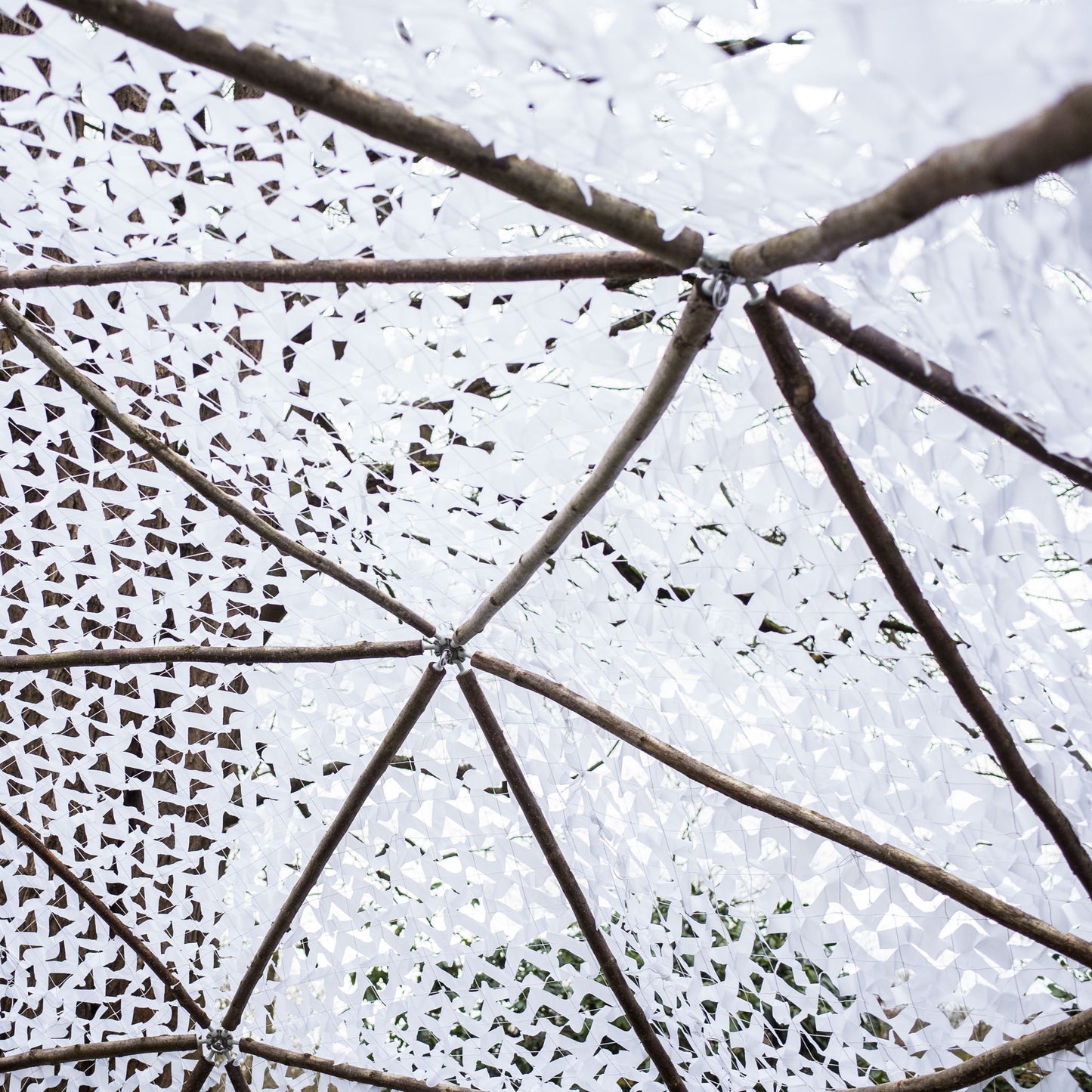 White camo net (3m x 3m)