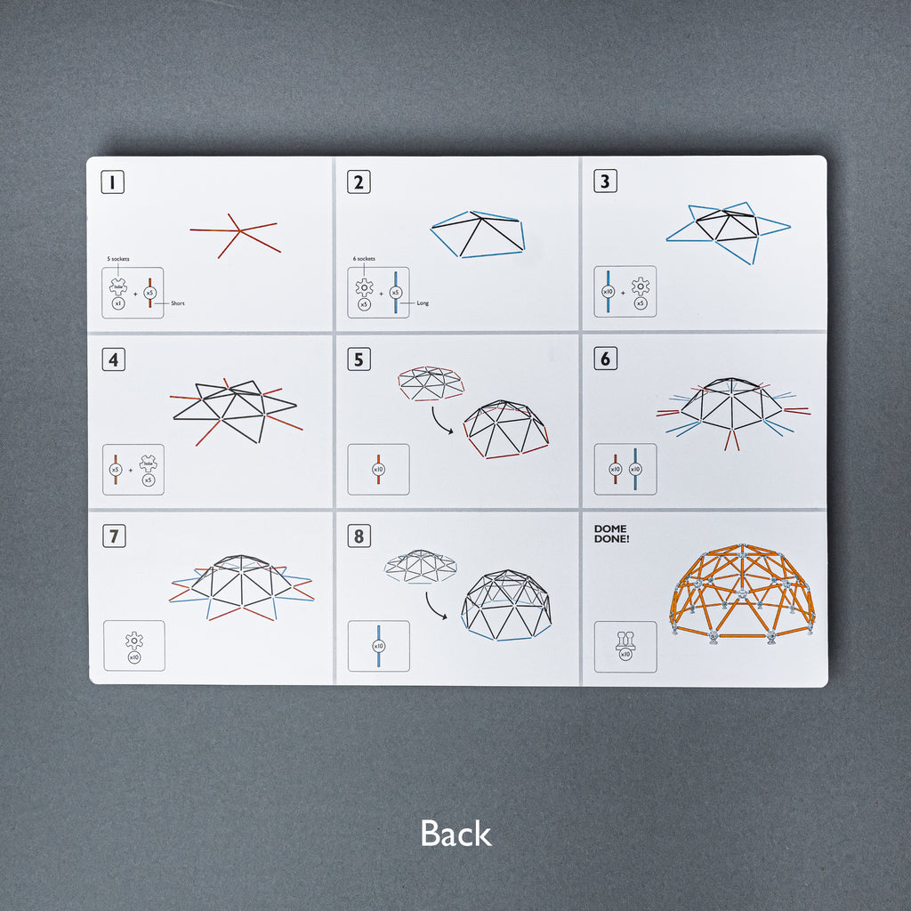 Hubs mini model 2v dome kit Build with Hubs