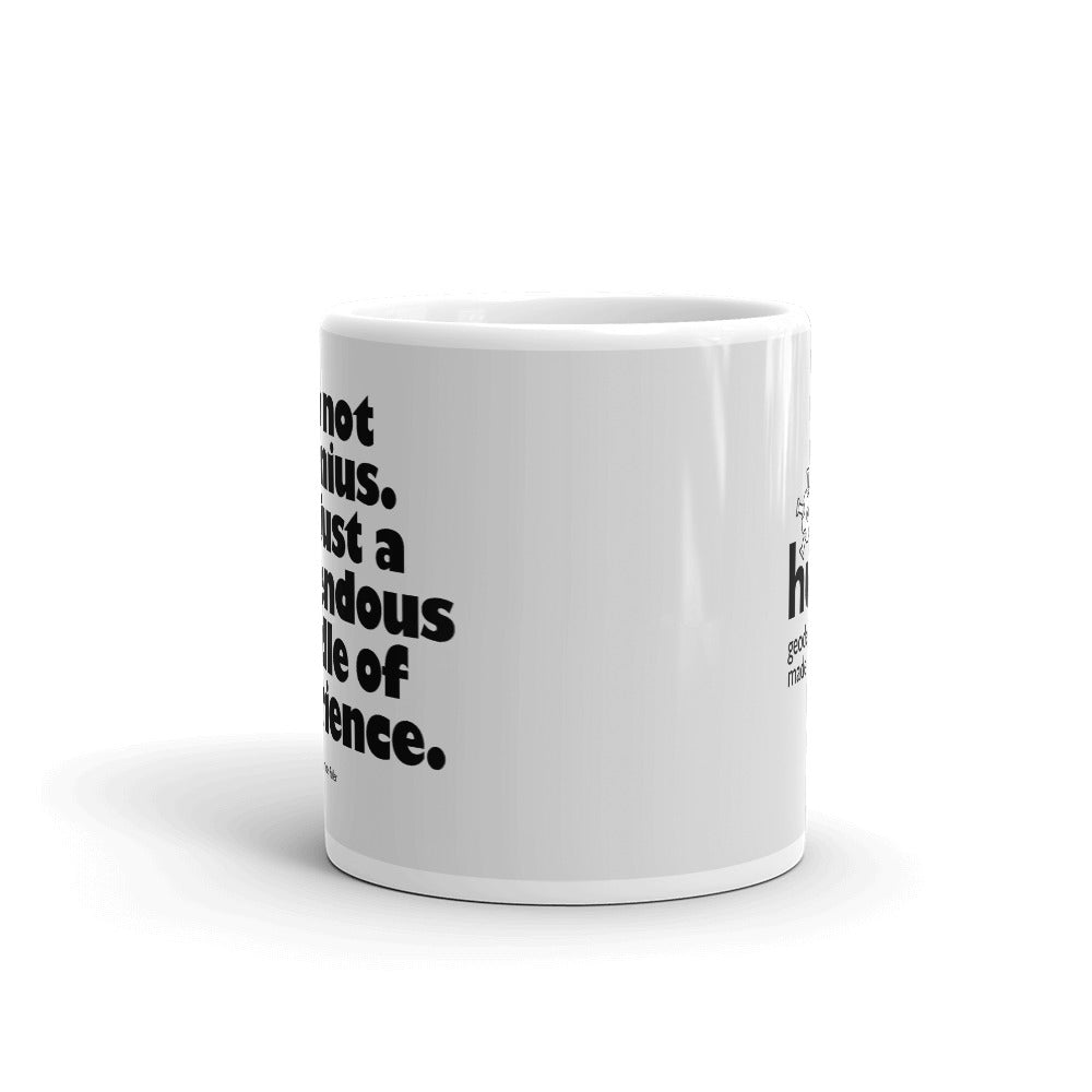 I'm not a genius - Bucky quote - Mug